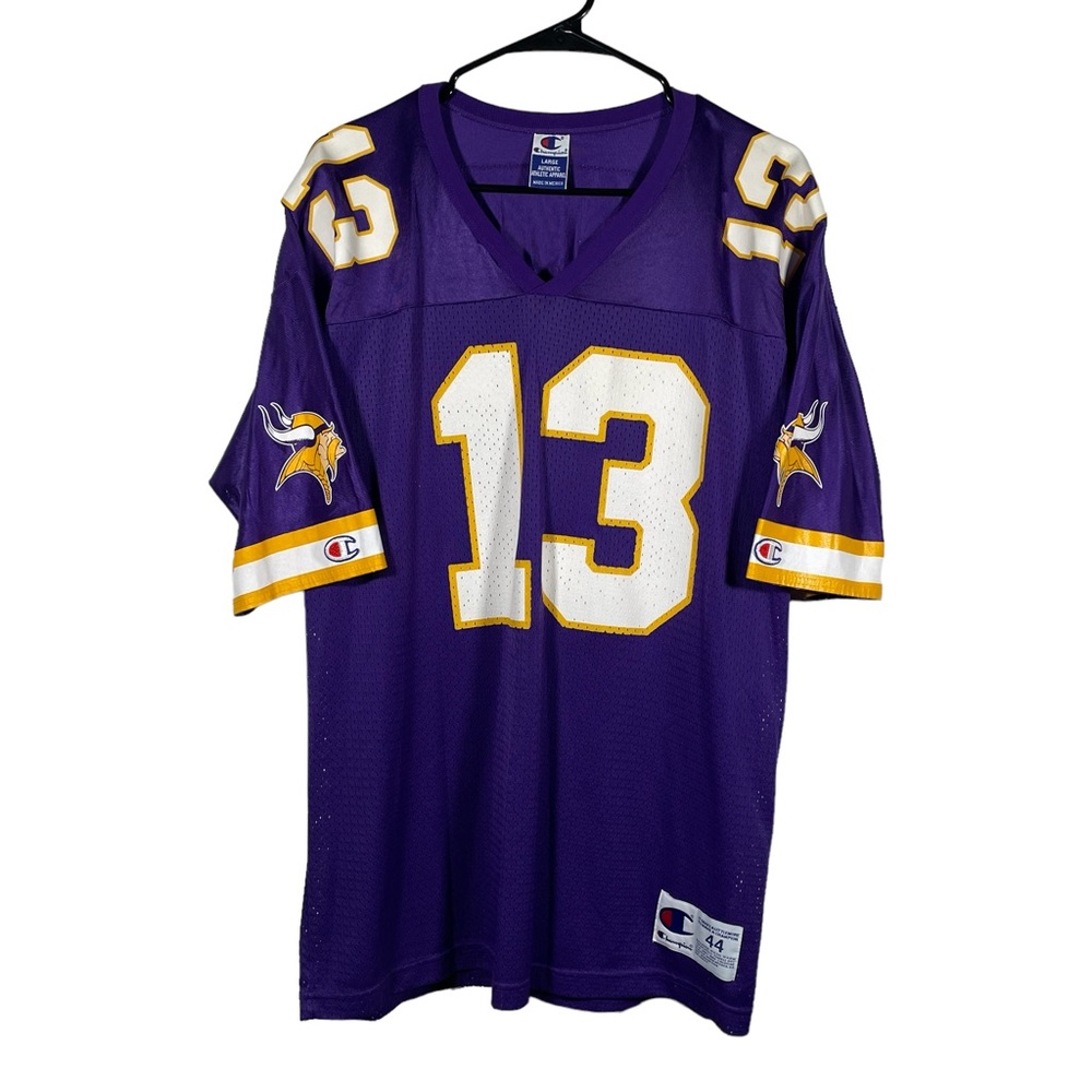 Vintage 90s Champion Minnesota Vikings #13 Lewis Jersey